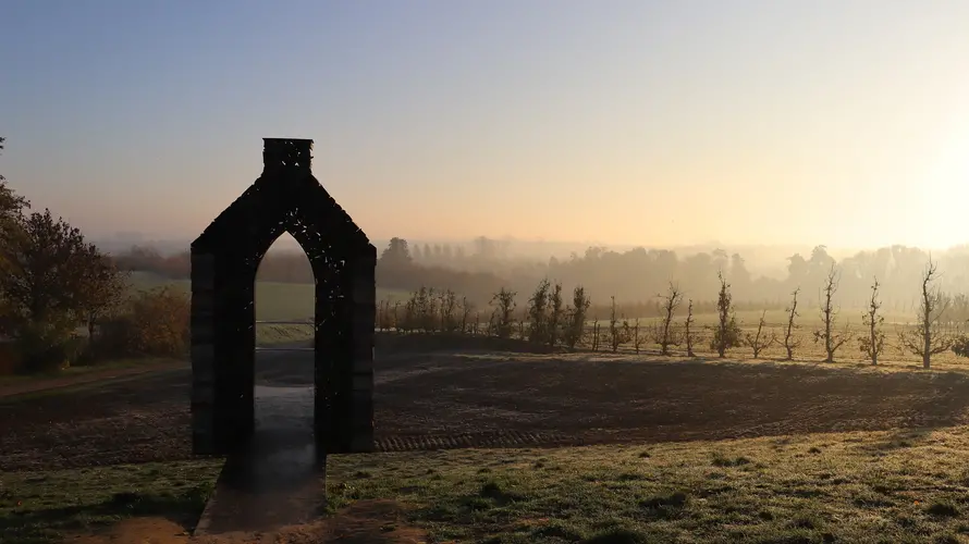 Egelhuisje Kerniel Helsh(ea)ven, kunstwerk door Frits Jeuris - Wandeling gestart vanuit Helshoven  9