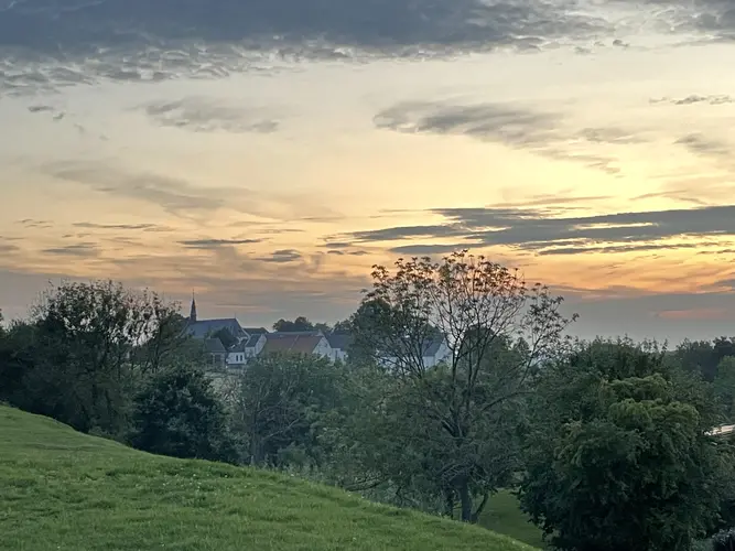Egelhuisje Kerniel View from the dog park 2