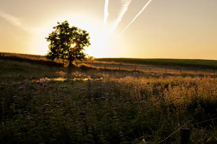 Egelhuisje Kerniel Zonsondergang - wandeling verborgen moois Mariënlof 6